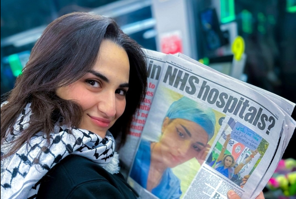 Dr. Rahmeh Aladwan is threatened with revocation of her UK medical license for opposing genocide