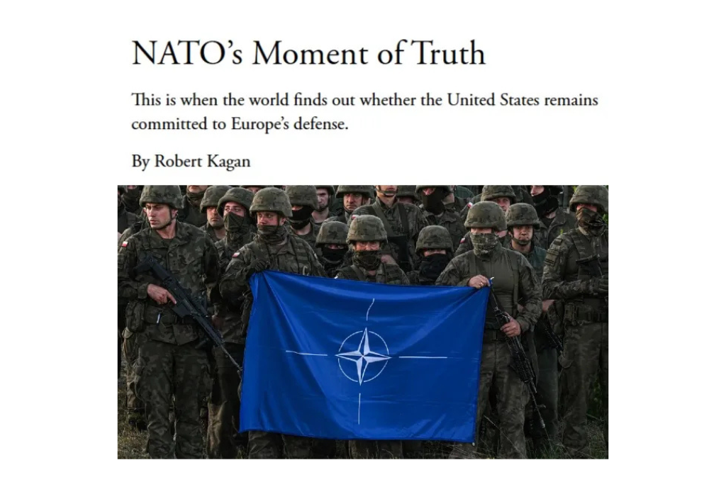 Robert Kagan foresees critical geopolitical juncture