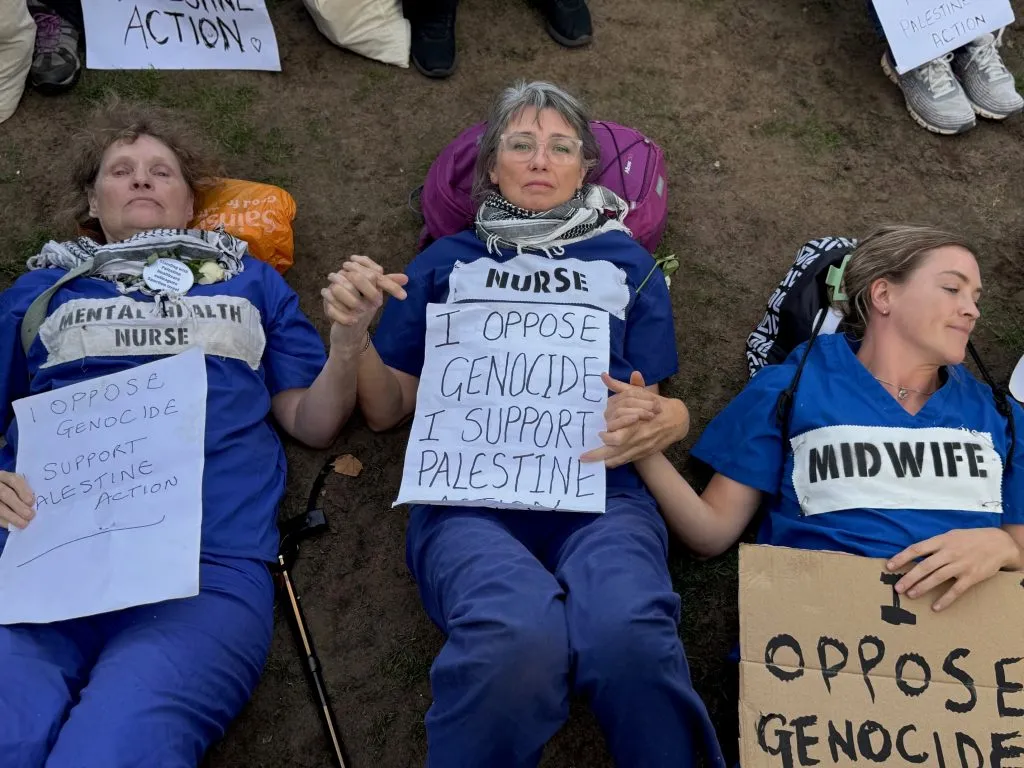 The hunger strike is not being televised