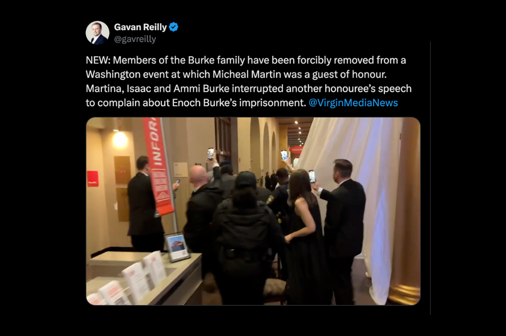 Irish teacher given life sentence for speech crime