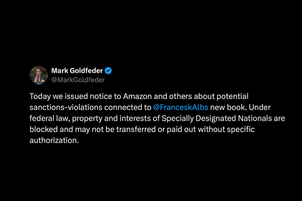 The Israel lobby seeks to further censor Francesca Albanese