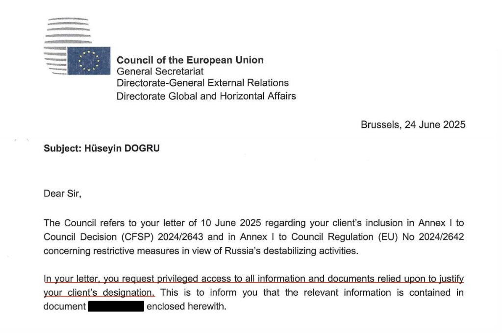 Journalist Starved by EU with Zero Due Process