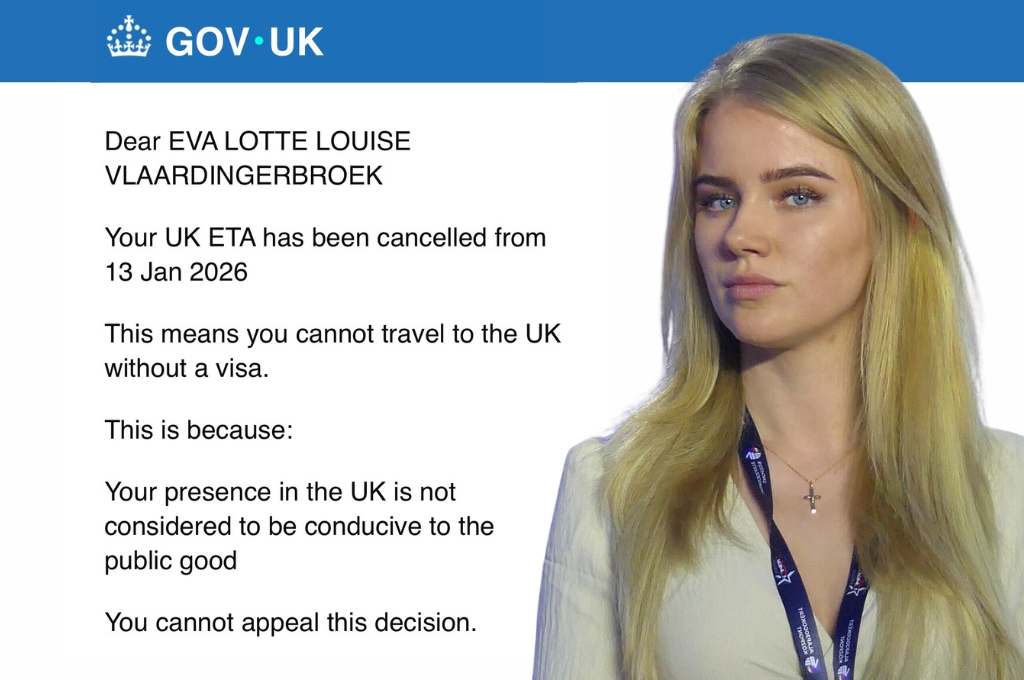 Dutch government refuses to probe UK ban on Eva Vlaardingerbroek, declines to seek explanation from London