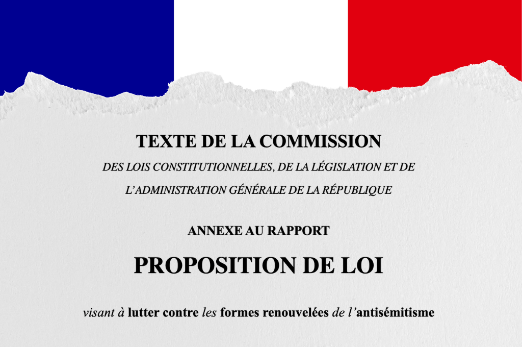 France’s new law prohibiting Israel criticism