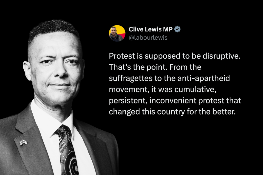 The UK government tried to smuggle through a police ban on protests