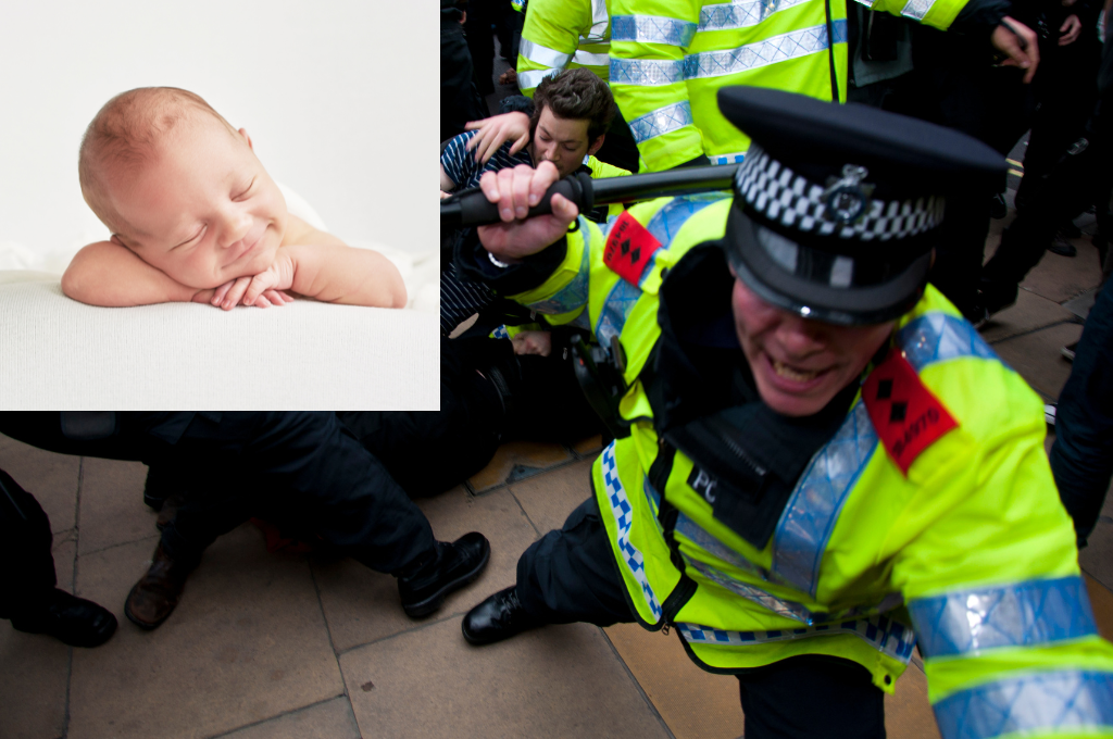 UK police log one-year-old baby as crime suspect; hundreds of kids flagged for offences