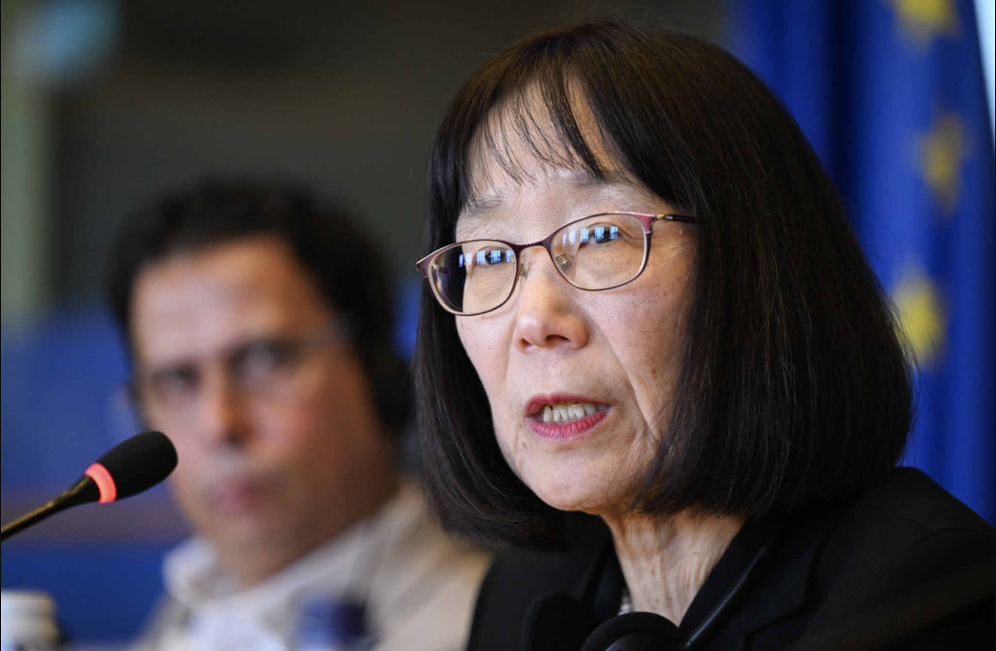 The United States has imposed sanctions against International Criminal Court President Tomoko Akane of Japan